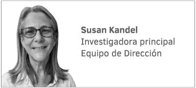 Susan Kandel, Investigadora principal y parte del Equipo de Dirección
