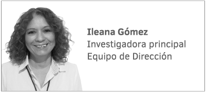 Ileana Gómez, Investigadora principal y parte del Equipo de Dirección